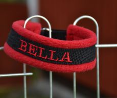 Halsband Röd-Bella